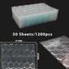 Double-Sided Nail Glue Stickers 600/1200 PCS Waterproof Breathable Adhesive Tabs for False Press-On Nails