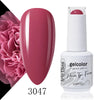 15ml Gel Nail Polish 65 Colors Soak-Off UV/LED Semi-Permanent Nail Gel Varnish