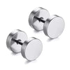 1 or 15-Pair Punk Gothic Stainless Steel Cross Stud Earrings for Men & Women Tragus Cartilage Daith Helix Piercing
