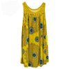 Plus Size Women's Summer Lace Print Camisole Dress – Sleeveless Loose Swing Long Sundress