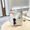 Women's PU Leather Bucket Shoulder Bag - Vintage Casual Luxe Handbag for Fall & Winter