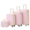 Hardshell 4-Piece Luggage Set 20, 24, 28 Inch (51, 61, 71 cm) Spinner Suitcases with Cosmetic Case and TSA Lock Lightweight