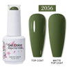 Red Semi-Permanent UV Gel Nail Polish 15ml (0.5 fl oz) Top & Base Hybrid