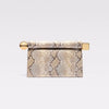 Luxury Women's Metal-Accent Clutch Purse for Evening, Party & Prom