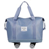 Expandable Spinner Carry-On Luggage 55 cm (21.7 in) – Lightweight 1.1 kg Rolling Bag with Dry/Wet Separation