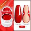 15ml (0.5 fl oz) Quick Extension Gel Nail Polish Nude Milk White Builder Hard Gel Varnish UV/LED