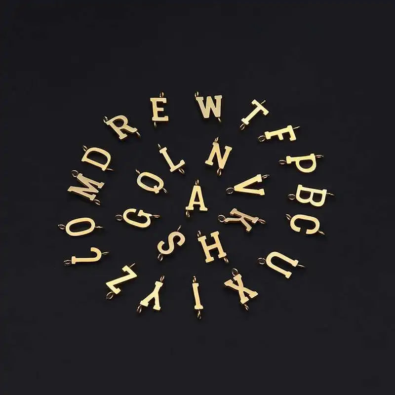 Black Letter Bead Rope Bracelet for Women – Simple Classic Hand-Knot Rope Jewelry with Stainless Steel Accent