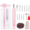 Professional Electric Nail Drill Kit - 20,000 RPM High-Speed Nail File with 12 Grinding Bits & 100 Sanding Bands for Acrylic and Gel Nails