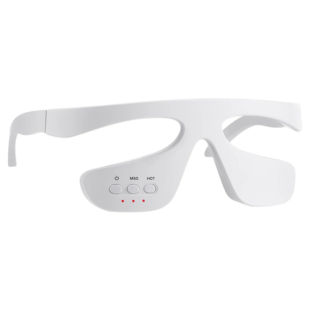 3D Eye Massager — Red Light, Vibration & Microcurrent Therapy for Dark Circles & Puffiness