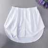 Plus Size Shirt Extender 0XL–5XL Detachable Fake Shirt Tail Underskirt for Sweaters & Blouses