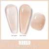 Red Semi-Permanent UV Gel Nail Polish 15ml (0.5 fl oz) Top & Base Hybrid
