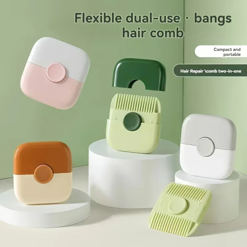 2-in-1 Hair Clipper Comb - Dual-Sided Trimming & Thinning Tool for All Hair Types