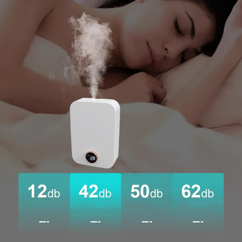 Smart Wall-Mounted Waterless Aroma Diffuser 150 mL (5.1 fl oz) — Scent Machine for Home & Hotel