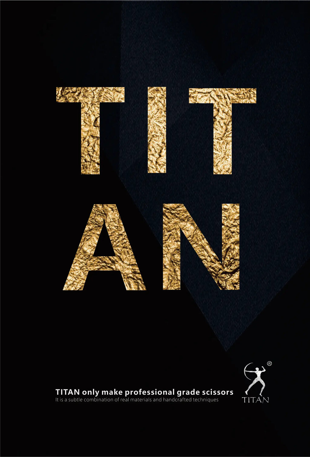 Titan 6-Inch (15.2 cm) Professional Barber Hair Cutting Scissors – Japan 440C Stainless Steel