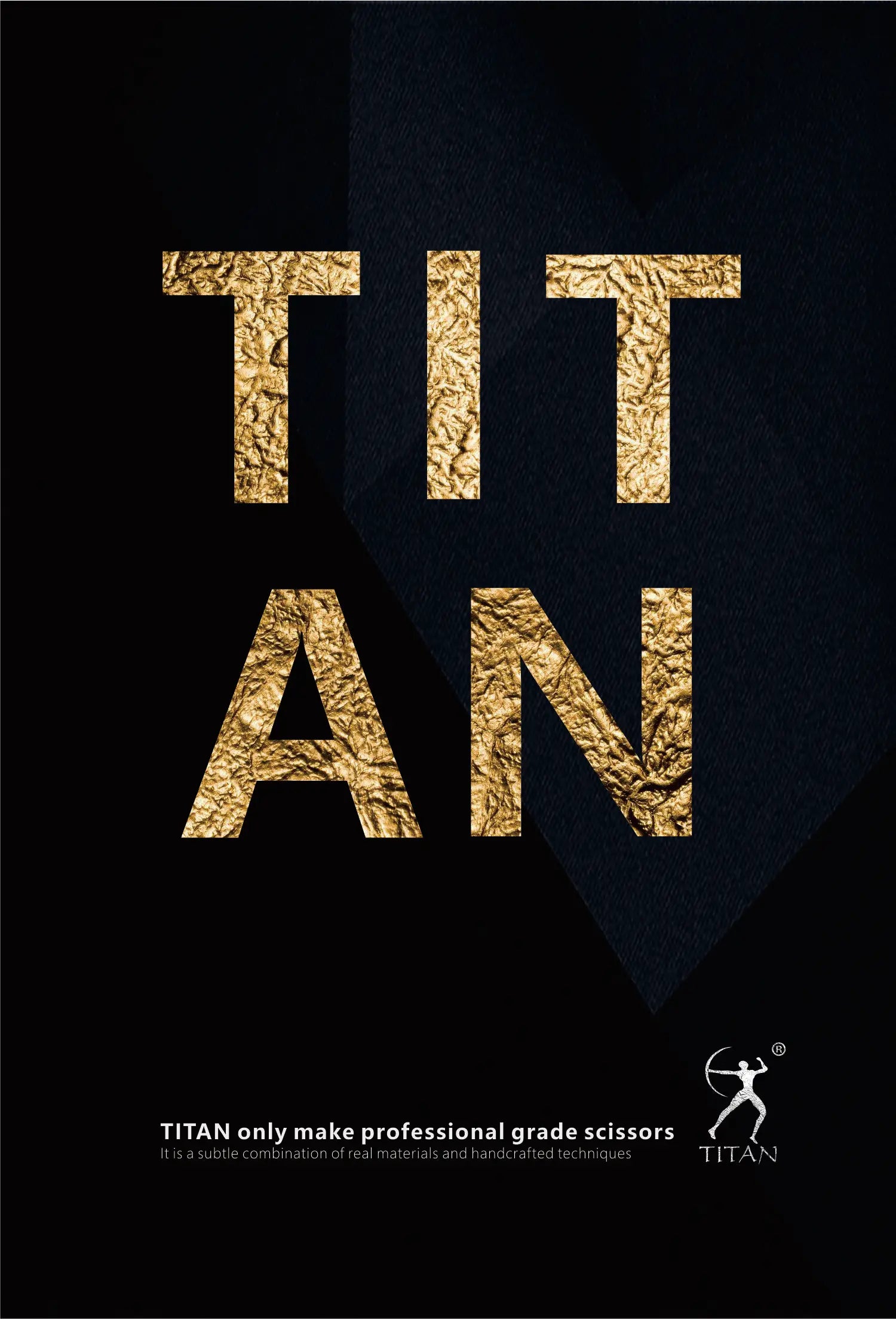 Titan 6-Inch (15.2 cm) Professional Barber Hair Cutting Scissors – Japan 440C Stainless Steel