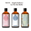 PHATOIL 100ml (3.4 fl oz) Fragrance Oil – Coconut & Vanilla, Bubble Gum, Sea Breeze, White Musk – Aromatherapy Oils for Candles, Soap Making & Diffusers