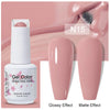15ml (0.5 fl oz) Gel Nail Polish – HEMA/TPO-Free Semi-Permanent UV/LED No-Wipe Top Coat Nail Art