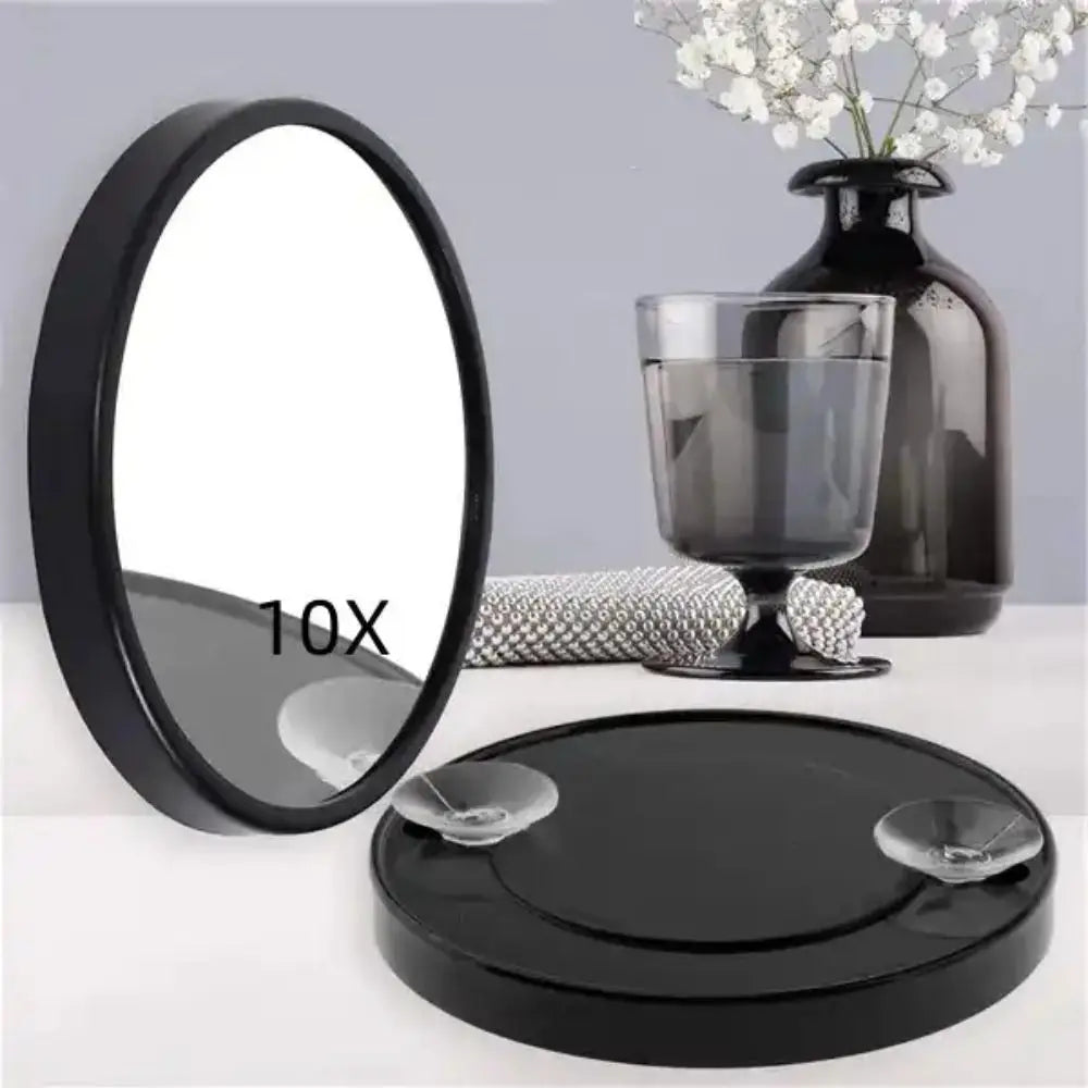 10x 20x 30x Blackhead Magnifying Mirror 3.5in (8.8cm) High-Definition Round Cosmetic Makeup Mirror with Suction Cups