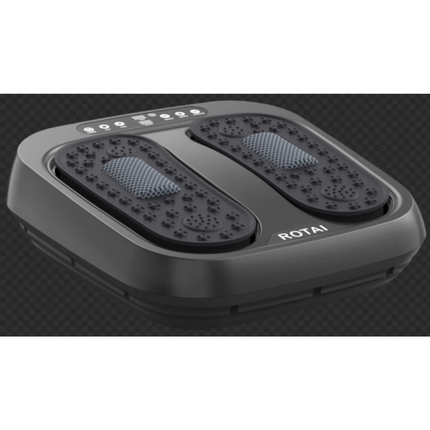 Foot Massager with Heat & Shiatsu - Deep Kneading Vibration, Remote Control, Relieves Plantar Fasciitis & Neuropathy