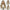 13x4 Lace Front Wig — Long Wavy Ombre Brown to Blonde, 24 in (61 cm) Synthetic Hair for Women