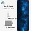 Suede Chamois Yoga Mat 183 x 68 cm (72 x 26.8 in) - Portable Foldable Non‑Slip Exercise Mat for Yoga, Dance & Jump Rope