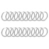 10/20-Pack 316L Stainless Steel Small Minimalist Hoop Earrings – Classic Round Unisex Hoops