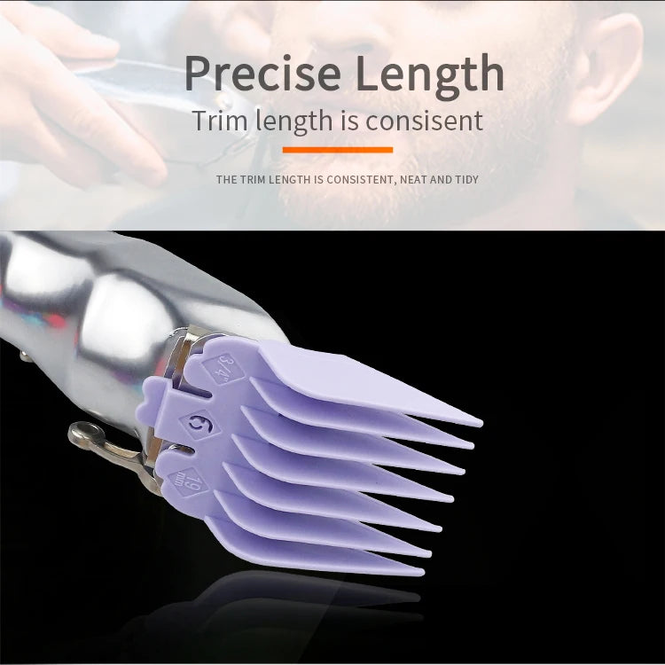 10-Pack Universal Hair Clipper Guide Comb Attachments Plastic Trimmer Guards for Men Barber & Salon