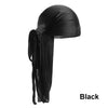 Silk-Look Pre-Tied Headscarf Bandana Turban Durag, Unisex Chemo Cap Pirate Hat – Elastic Free Size 22-23 in (56-58 cm)
