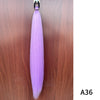Purple Synthetic Ponytail Extension with Elastic Band – Long Straight Yaki Hairpiece for Braids & DIY Styles