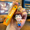 Lilo & Stitch Silicone Keychain Pendant - Cartoon Key Ring for Car, Phone & Bag (4–6 cm / 1.6–2.4 in)