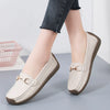 Women's Slip-On Loafers PU Moccasin Flats, Casual Boat Shoes — Round Toe, Sizes to EU 45 / US 12