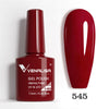 Hema-Free TPO-Free Gel Nail Polish 7.5ml, Glitter Jelly & Nude Shades, Soak-Off UV/LED Full Coverage French