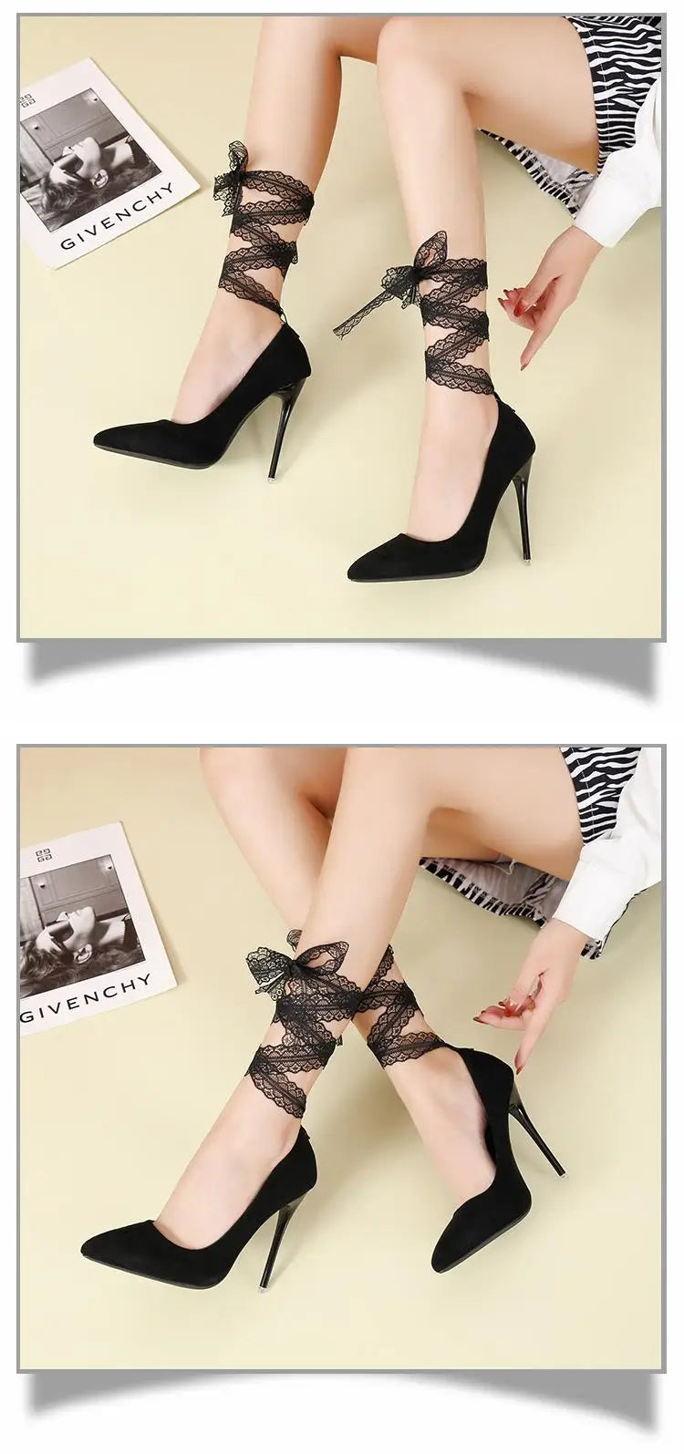 Pearl Bead Ankle-Strap Pumps Gold – Rhinestone Buckle High Heels 7cm (2.8in) & 10cm (3.9in) – Party Wedding Shoes, Plus Sizes to EU 45