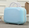 Women’s 14-Inch ABS Hard Shell Cosmetic Travel Case - Compact Makeup Luggage (30 x 15.5 x 23 cm / 11.8 x 6.1 x 9.1 in)