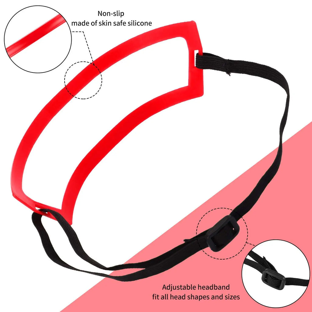 Barber Neckline Hair Guide Template - Salon Neck Hairline Styling Tool for DIY Haircuts