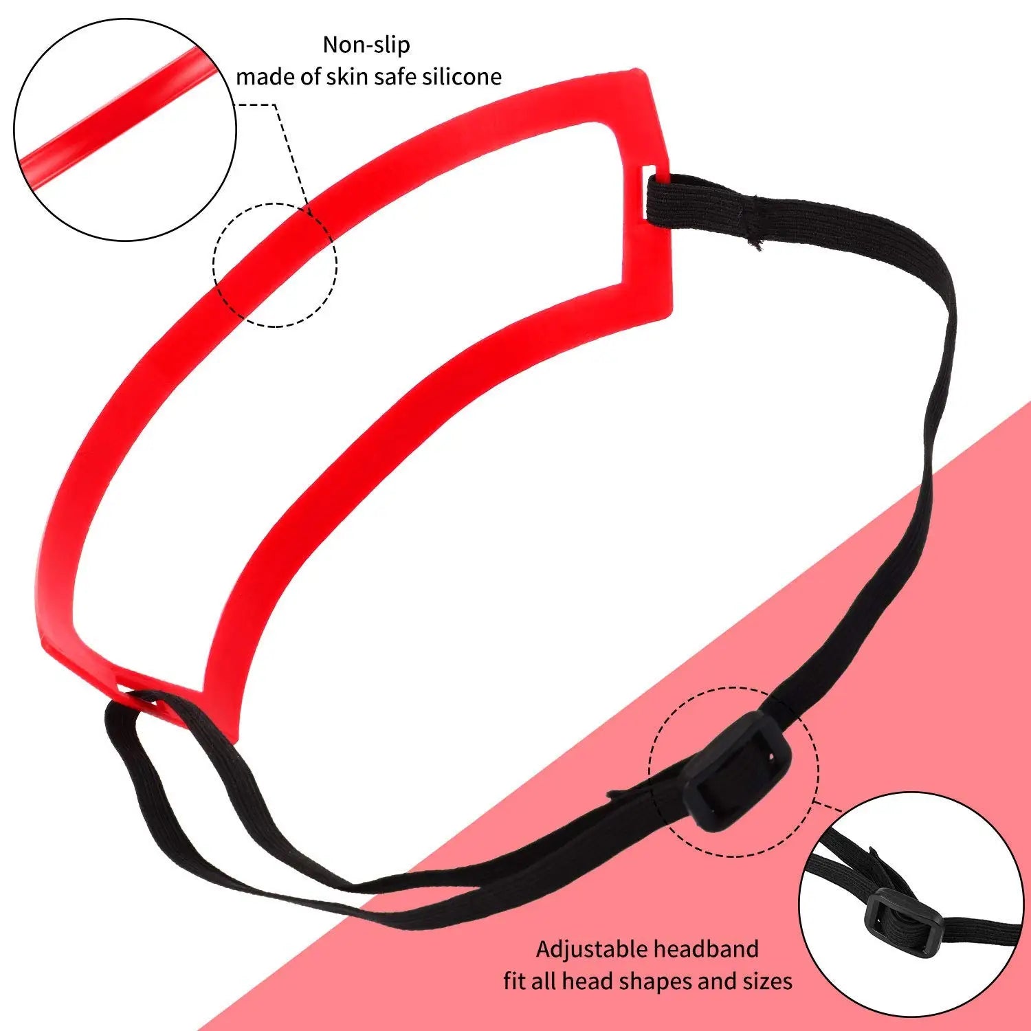 Barber Neckline Hair Guide Template - Salon Neck Hairline Styling Tool for DIY Haircuts