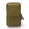 Tactical MOLLE Waist Pack Small Military Belt Pouch EDC Bag with Padded Back Fits 6.5-Inch Phones