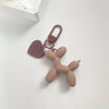Acrylic Balloon Dog Keychain – Cute Cartoon Bag Charm for Women, Couples, Cars & Backpacks