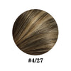 5-Clip 3/4 Full Head Straight Remy Human Hair Clip-In Extensions Natural Black