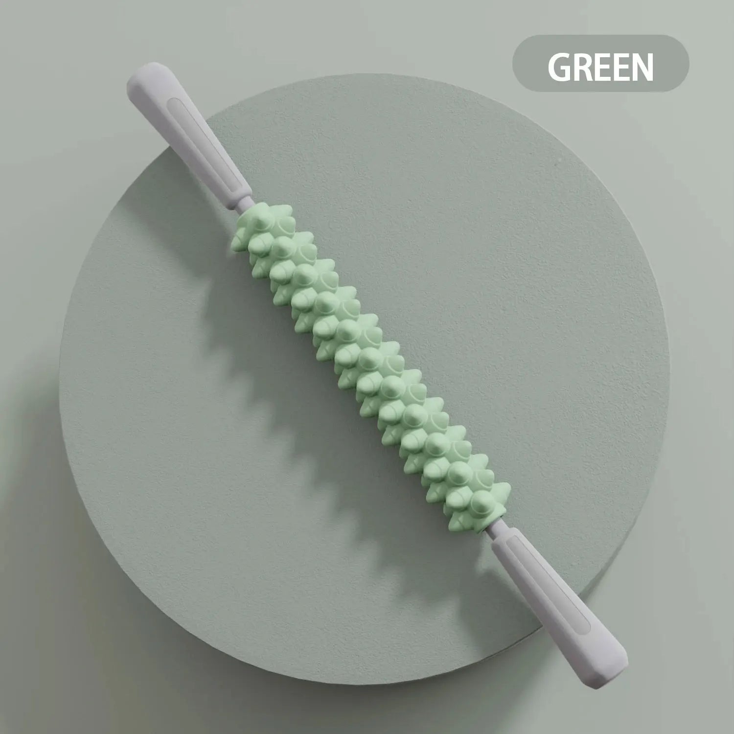 Wolf Tooth Muscle Massage Stick Roller - TPE Deep Tissue Massager for Calves, Thighs, Arms & Forearms, Yoga & Fitness Recovery