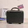 14-Inch (35 cm) Hard Shell Makeup Carry-On Cosmetic Case – Mini Cabin Travel Suitcase for Women