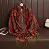 Cashmere-Feel Pashmina Shawl – Women's Warm Winter Scarf Wrap, 70 x 190 cm (27.6 x 74.8 in)