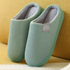 Women's Plush Indoor Winter Slippers Thick Soft Anti-Slip Thermal House Shoes