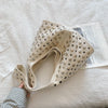 Rivets PU Leather Bucket Hobo Bag for Women - Punk Shoulder Handbag Purse