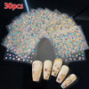 3D Floral Nail Stickers Cherry Blossom Rose Daisy Heart Manicure Decals 20/30/60/70/90 pcs 5.5×6 cm (2.17×2.36 in)