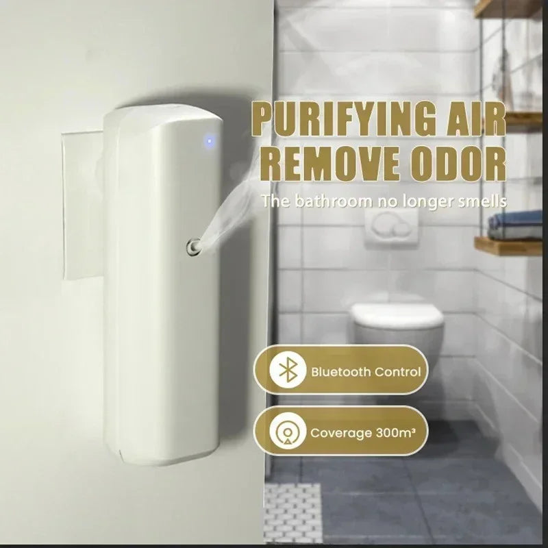 NAMSTE Plug-In Wall Fragrance Diffuser Waterless Smart Aroma Diffuser with Bluetooth 100ml Socket Mount for Home