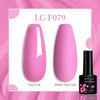 129-Color Gel Nail Polish 7ml (0.24 fl oz) – Soak-Off UV/LED Gel Varnish for Manicure & Nail Art