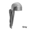 Silk-Look Pre-Tied Headscarf Bandana Turban Durag, Unisex Chemo Cap Pirate Hat – Elastic Free Size 22-23 in (56-58 cm)