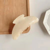 Personalized Letter Hair Clip - Handmade Custom Name Hair Claw Barrette with Rhinestones, 10cm x 4cm (3.94 in x 1.57 in)