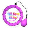 Detachable Fitness Hula Hoop for Women, Adjustable Waist Trainer & Abdominal Toning Ring – Portable Indoor/Outdoor Exercise Hoop